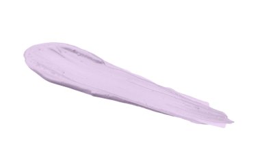 Mor renk düzeltme vuruşu gizleyici beyaz üzerine izole edildi