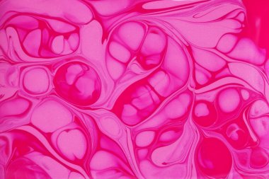 Arkaplan ve üst görünüm olarak farklı renk ojelerini karıştır