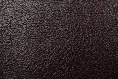 Arka plan olarak kahverengi deri dokusu, üst görünüm