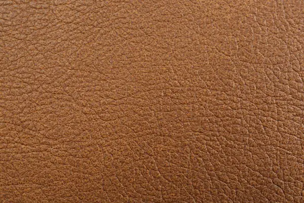 Light Brown Leather Background Top View — Stock Photo, Image