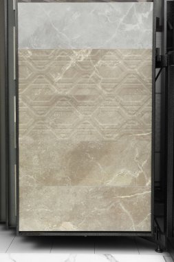 Depoda farklı desenlere sahip döşeme örnekleri