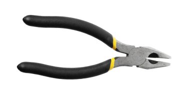 Yeni pense kombinasyonu beyaza izole edildi. Yapı aracı