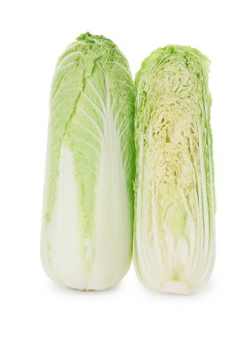 Beyaz tenli Çin lahanası.