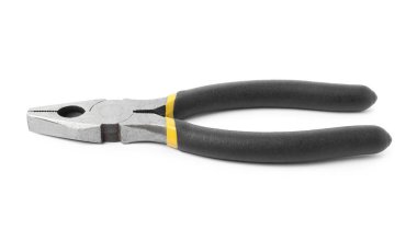 Yeni pense kombinasyonu beyaza izole edildi. Yapı aracı