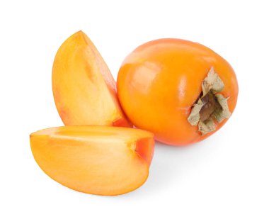 Beyaz, üst görünümde yalıtılmış hurma ağaçları.