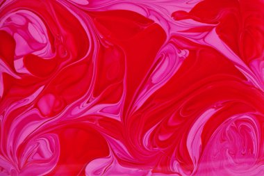 Arkaplan ve üst görünüm olarak farklı renk ojelerini karıştır