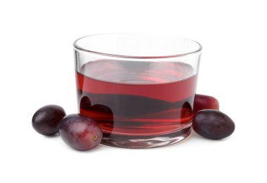 Şarap sirkesi ve beyaz üzümler.