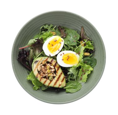 Sebze yağlarının yüksek olduğu sağlıklı bir yemek.