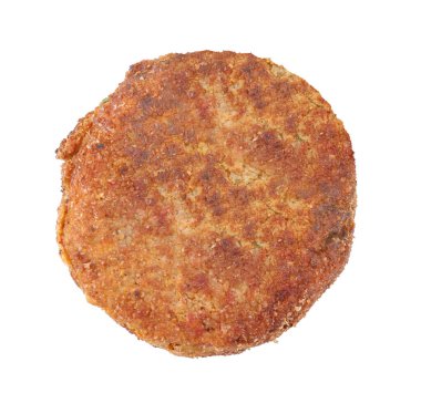 Lezzetli kızarmış vejetaryen pirzolası.