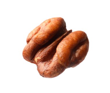 Bir lezzetli ceviz, beyaza izole edilmiş.