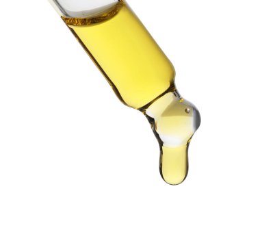 Pipetten damlayan tentür beyaza izole edildi