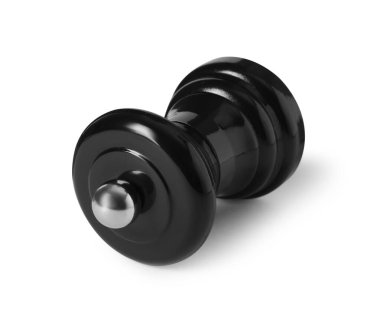 Beyaz üzerine izole edilmiş tuzluk ya da karabiber.