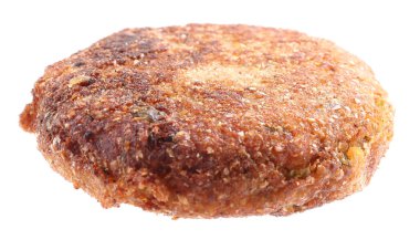 Lezzetli kızarmış vejetaryen pirzolası.