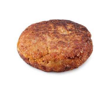 Lezzetli kızarmış vejetaryen pirzolası.