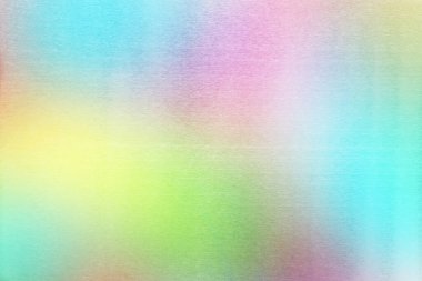 Arka plan olarak güzel renkli folyo, üst görünüm