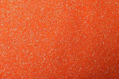 Arka plan olarak parlak parlak turuncu parıltı, yakın plan