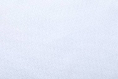 Arkaplan olarak beyaz kumaşın dokusu, üst görünüm