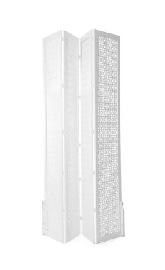 Katlanan ekran beyazda izole edildi. İç öge