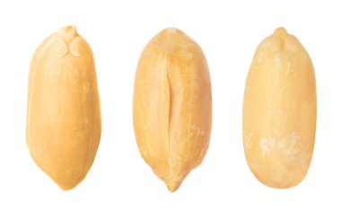 Fıstıklar beyaz üzerine izole edilmiş, set. Sağlıklı çerez