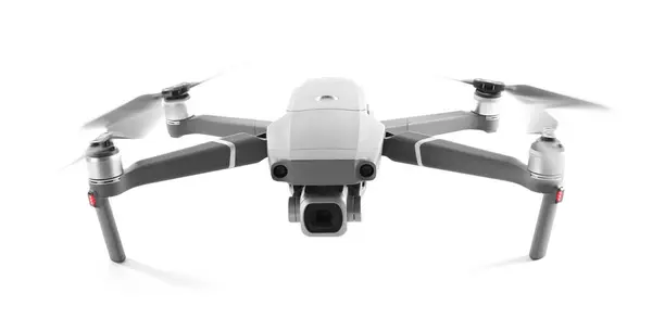 stock image Modern drone with camera isolated on white