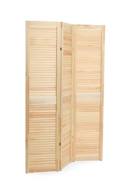 Katlanan ekran beyazda izole edildi. İç öge