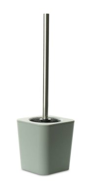 Klozet fırçası beyaz üzerine izole edilmiş.