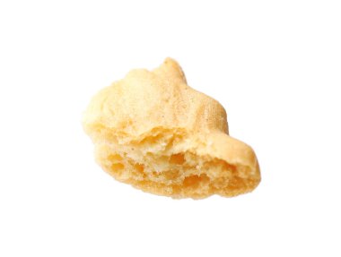 Beyaz üzerine izole edilmiş lezzetli sandviç kurabiyesi.