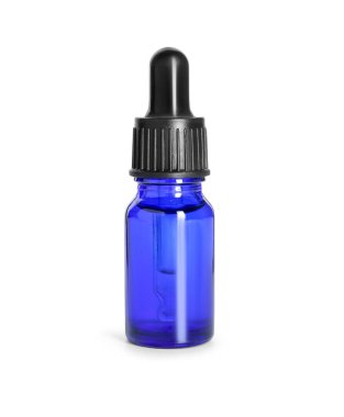 beyaz izole esans şişesi