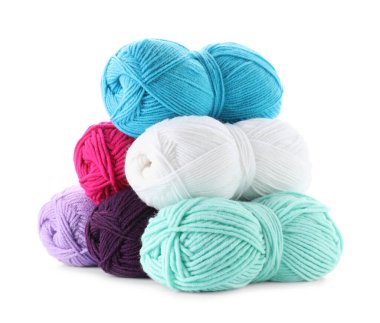 Birçok farklı parlak hikaye beyaz üzerine izole