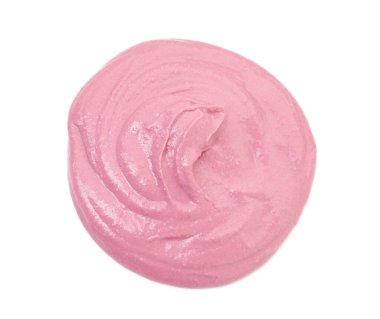 Lezzetli pancar humusu beyaza izole edilmiş, üst manzara