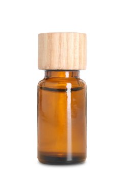 beyaz izole esans şişesi