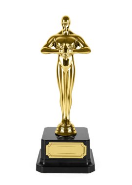 Beyaz tenli bir altın Oscar ödülü