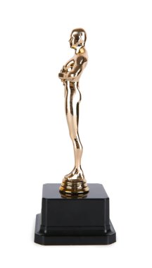 Beyaz tenli bir altın Oscar ödülü