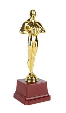 Beyaz tenli bir altın Oscar ödülü