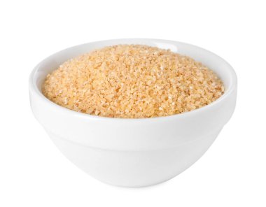 Beyaz kasede çiğ buğday inliyor.