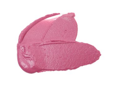 Lezzetli pancar humusu beyaza izole edilmiş, üst manzara