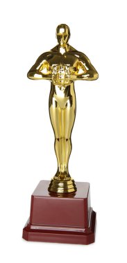 Beyaz tenli bir altın Oscar ödülü