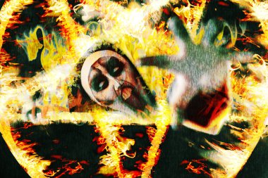 Korkunç bir rahibe çığlığı ve uzanan bir el. Çağırılan canavar