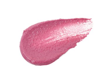 Lezzetli pancar humusu beyaza izole edilmiş, üst manzara