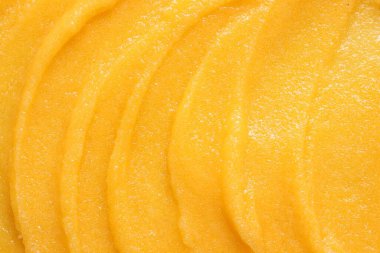 Arka plan olarak doğal vücut fırçası, üst görünüm