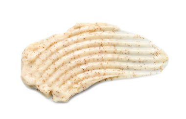 Üst görünümde izole edilmiş vücut fırçası örneği