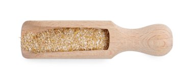 Yulaf kepekli kepçe beyaz, üst manzara