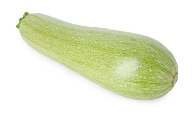 Taze olgun bir kabak beyaza izole edilmiş.