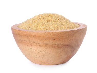 Beyaz kasede çiğ buğday inliyor.