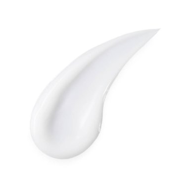 Kozmetik ürünlerin kokusu beyaza izole edilmiş, üst görünüm