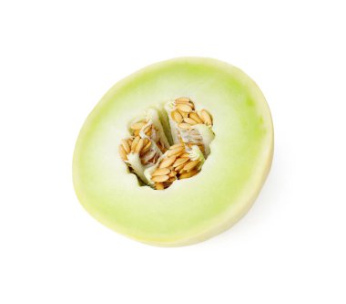 Taze olgun karpuzu beyazda izole et.