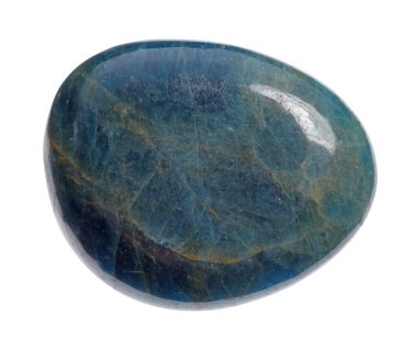 Beyaza izole edilmiş güzel bir mineral. Doğal değerli taş.