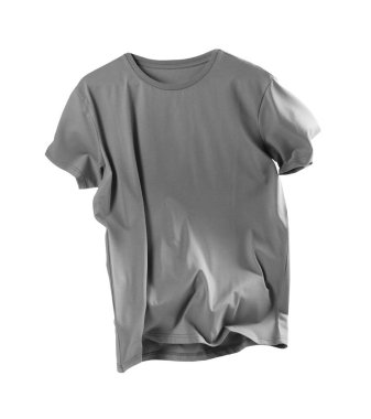 Beyaz arka planda havalı bir tişört.