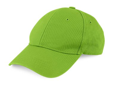 Açık yeşil başlık beyazda izole edilmiş. Tasarım için model