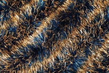 Arka plan olarak güzel parlak süslemeler, yakın görünüm